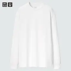 ユニクロ　UNIQLO ヒートテックコットンクルーネックT（長袖）M メンズ