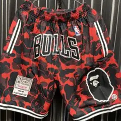 チカゴブルズBAPE23番XLサイズ パンツ
