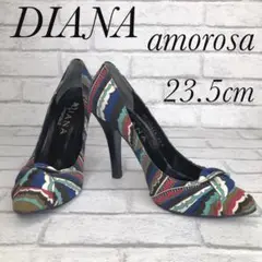 【amorosa DIANA 】ダイアナ パンプス ハイヒール 23.5cm