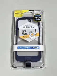 iPhone 13 Pro TOUGH SLIM フィンガーベルト ネイビー
