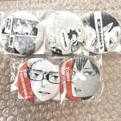 ハイキュー　完全受注生産　オールスター缶バッジ　ゴミ捨て場の決戦