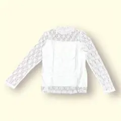 grl 花柄レースハイネックトップス[ze214a]