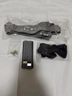 【結婚式】グレー ダイヤモンドパターン サスペンダーセット