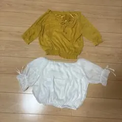 フリルトップス2点セット