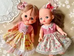 メルちゃん　ソランちゃん　ハンドメイド服　ワンピースセット382