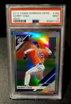 PSA9 Gerrit Cole 2019 Optic Holo #162