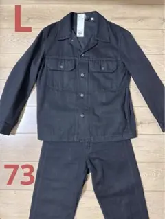 UNIQLO U コットントラッカージャケット レギュラーフィットジーンズ
