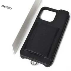 未使用 DEMIU POCHE iPhone 14 ProMax レザーケース