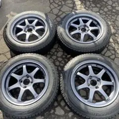 良品175/65R15スタッドレス ホンダ純正アルミホイールにブリザックVRX2