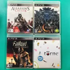 PS3 アサシンクリードII ロストプラネット フォールアウト＋おまけ トルネ