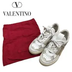 【VALENTINO】ino Vltn Logo Strap Sneakers
