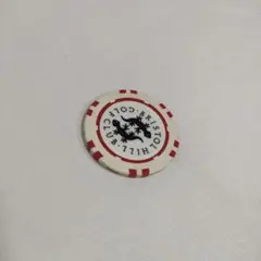 ゴルフマーカー　カジノ　大きくて分かりやすい　直径約40mm　送料込み