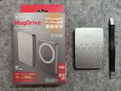 HACRAY MagDrive 512GB 外付けSSD