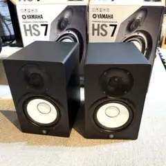 岩っち【美品】YAMAHA HS7 ペア 新品電源コード付き Amazon | ヤマハ YAMAHA HS7 パワードスタジオモニター