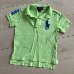 Polo Ralph Lauren 蛍光グリーン ポロシャツ 100/56