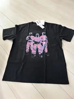 グラニフ　イカゲーム　ピンクガード　コラボ　Ｔシャツ　Ｌ　graniph