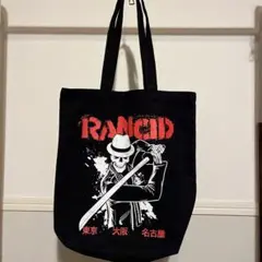 【希少】 RANCID 2019 JAPAN TOUR グッズ　トートバッグ