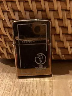 サッカー 2002 日韓W杯記念品　メタルライター No.0755
