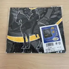 伊達政宗 騎馬像 ハンドタオル 新品 戦国武将 家紋