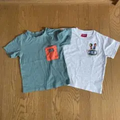 PEZ /西松屋エルフィンドール　 Ｔシャツ2枚セット 110.120cm