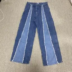 JIEDA SWITCHING OVER DENIM PANTS サイズ2
