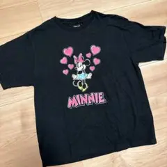 ミニー　Tシャツ ブラック　Lサイズ