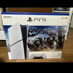 美品中古　PlayStation5本体CFI-2000A01 モンハンワイルズ