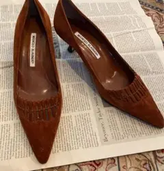 ★【値下げ】新品未使用マノロブラニクManoloBlahnik37 1/2