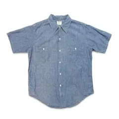 70sBIG MAC J.C.Penney s/s Chambray shirt