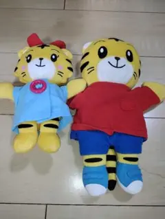 しまじろうパペット　はなちゃんぬいぐるみ　2点セット