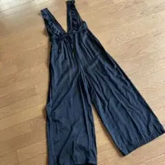 CHLLEオーバーオールブラックフリーサイズ