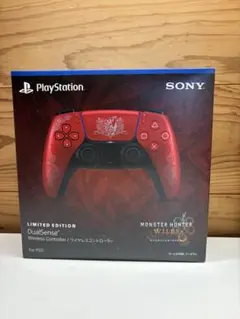 PS5 ワイヤレスコントローラー モンスター ハンター 限定版
