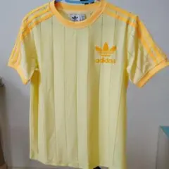 adidasＴシャツ黄/オレンジ　Ｓ 新品未使用品