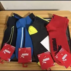 PUMAキッズ靴下4足 23〜25㎝