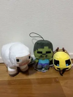 マイクラ ぬいぐるみセット 3個セット