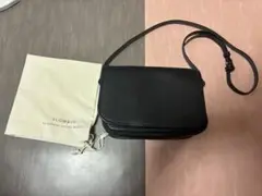 SLOW スロウ cb Flap Shoulder Bag 黒 ブラック
