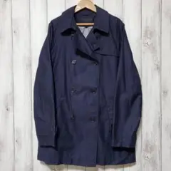 UNIQLO ユニクロ (L) ショートトレンチコート ライナーあり ベルトなし