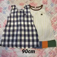 女の子まとめ　ダブルビー　ワンピース　90cm