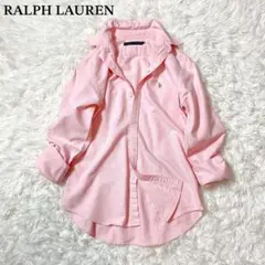 RALPH LAUREN ラルフローレン　シャツ　ボタンダウン　刺繍ポニー　長袖