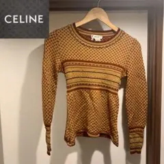 celine セリーヌ レア品 セーター レディース 茶色