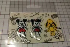 ミッキー ミニー プルート ワッペンセット