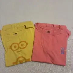 UNIQLOミニオン Tシャツ 2枚セット 130