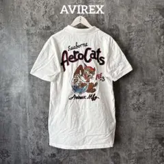 ⭐︎424 AVIREX アビレックス ポロシャツ Aero Cats メンズXL