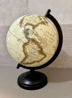 ACTUS アクタス　GLOBE Iron stand Beige 地球儀