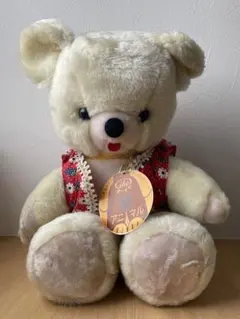 オオイケ　テディベア　ぬいぐるみ　メルヘン街道からの贈り物　レトロ 新品 オオイケ メルヘン街道からの贈り物 うさぎ ウサギ