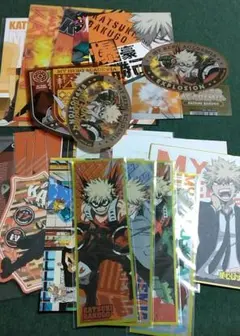 【即購入⭕メルカリ便】ヒロアカ 爆豪勝己 27点セット 紙類