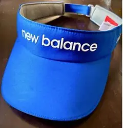 ニューバランス　new balance サンバイザー　ゴルフ　ブルー　青