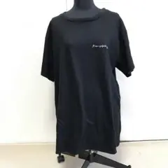 レディース Ｔシャツ プリント ブラック 3L