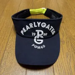 PEARLY GATES ネイビーバイザー