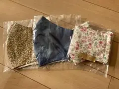 ☆ハンドメイド布マスク3枚セット☆